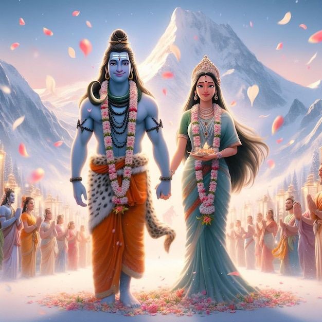 Shiv Parvati Images