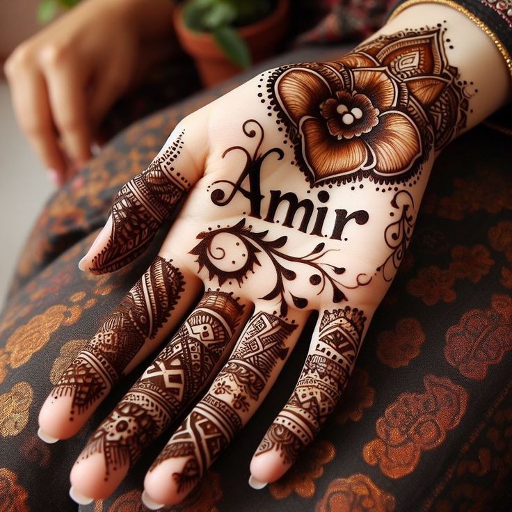 Arabic Mehndi Design