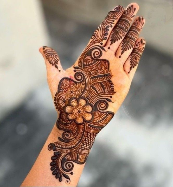 Arabic Mehndi Design