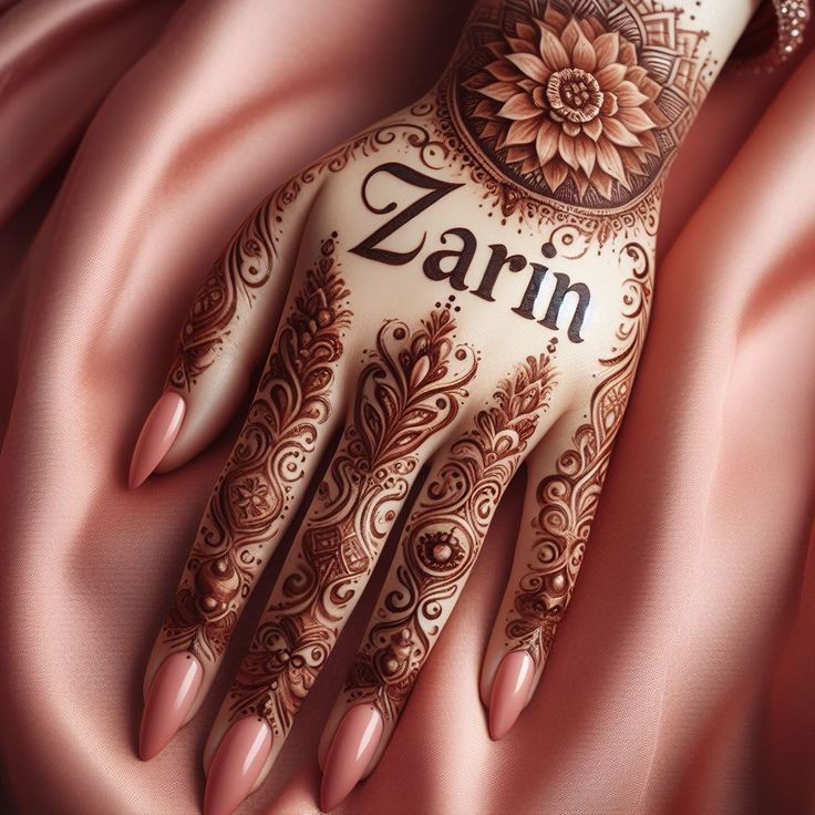 Arabic Mehndi Design