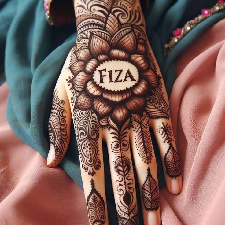 Arabic Mehndi Design