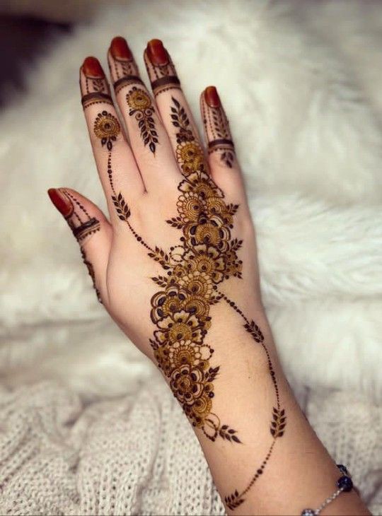 Arabic Mehndi Design