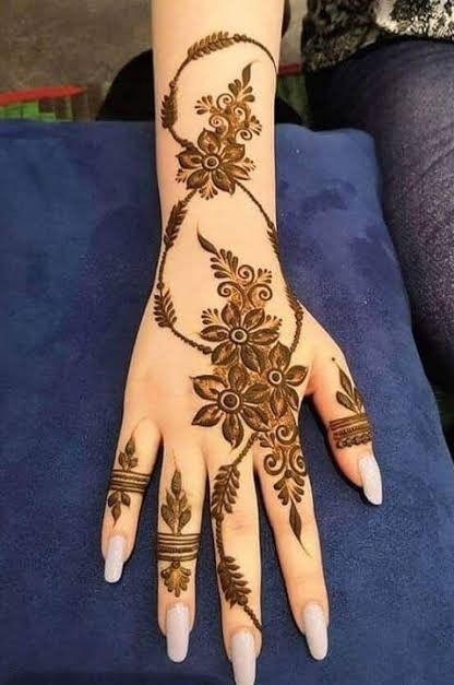 Arabic Mehndi Design