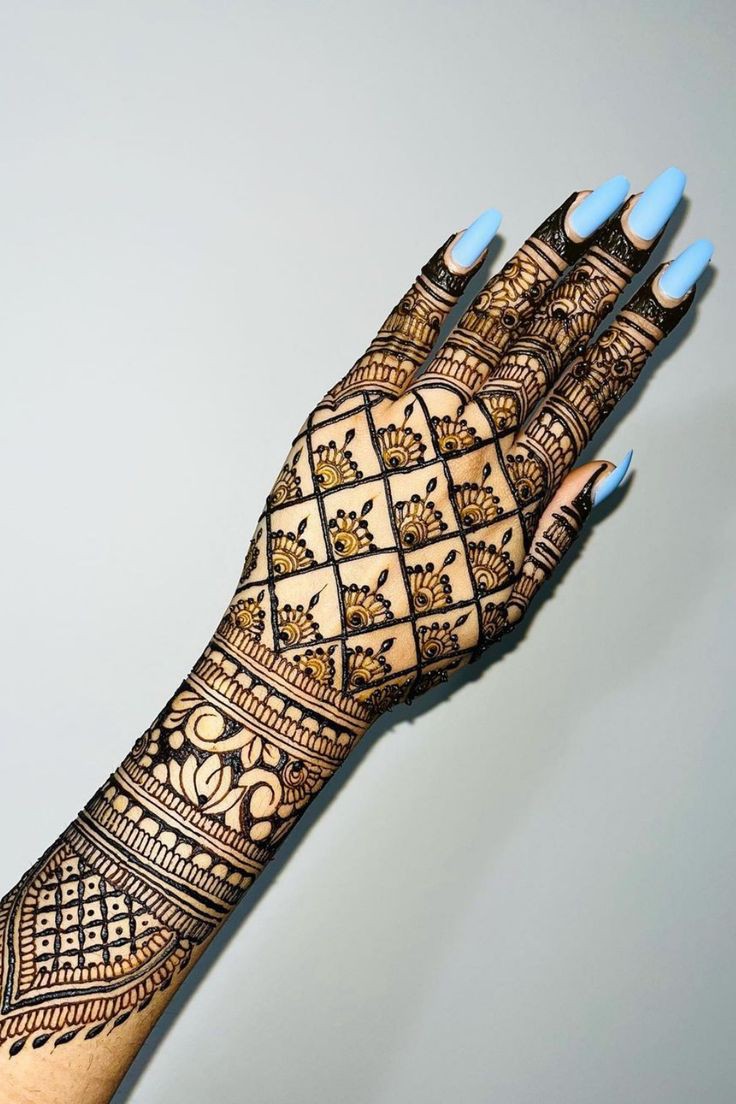 Full Hand Mehndi Design Full Hand Mehndi Design