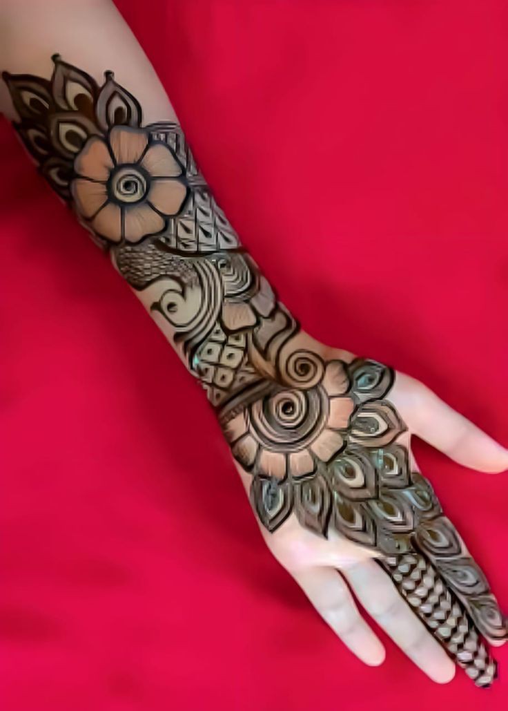 Full Hand Mehndi Design Full Hand Mehndi Design