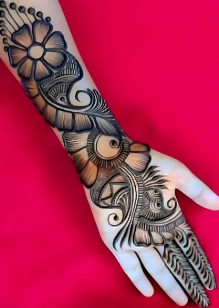 Full Hand Mehndi Design Full Hand Mehndi Design