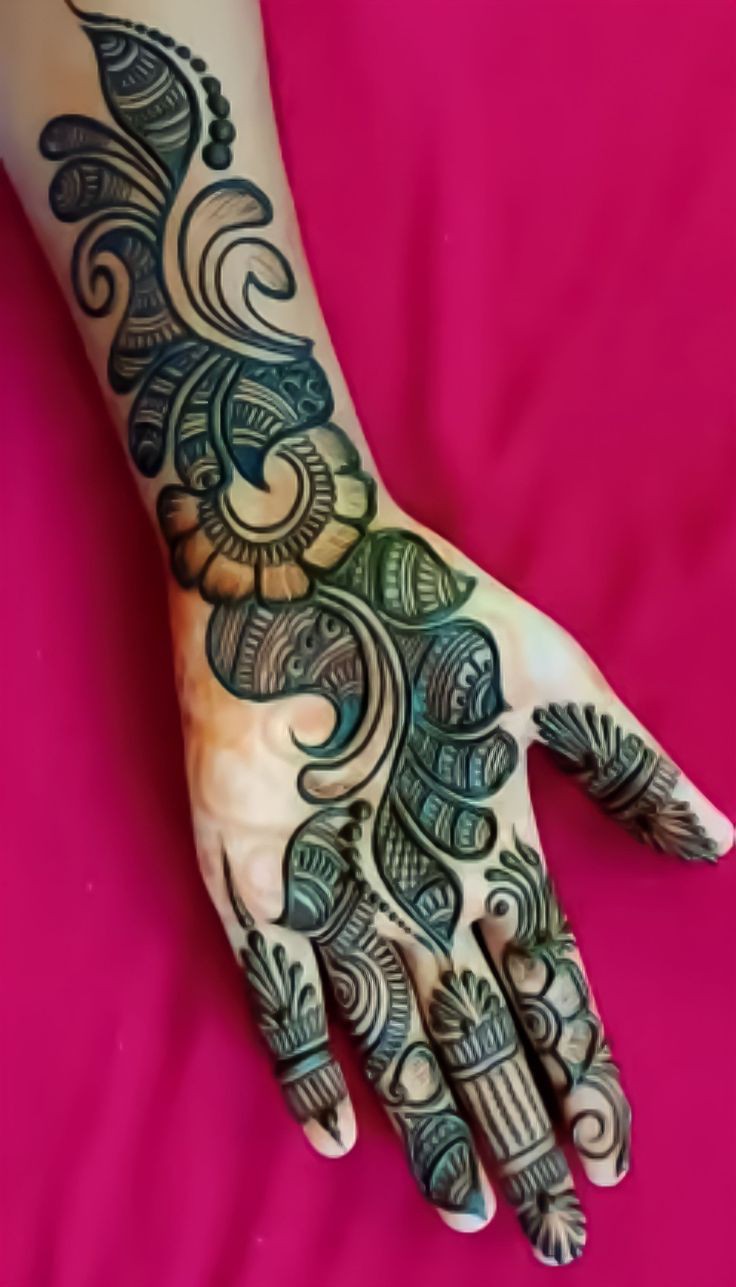 Full Hand Mehndi Design Full Hand Mehndi Design