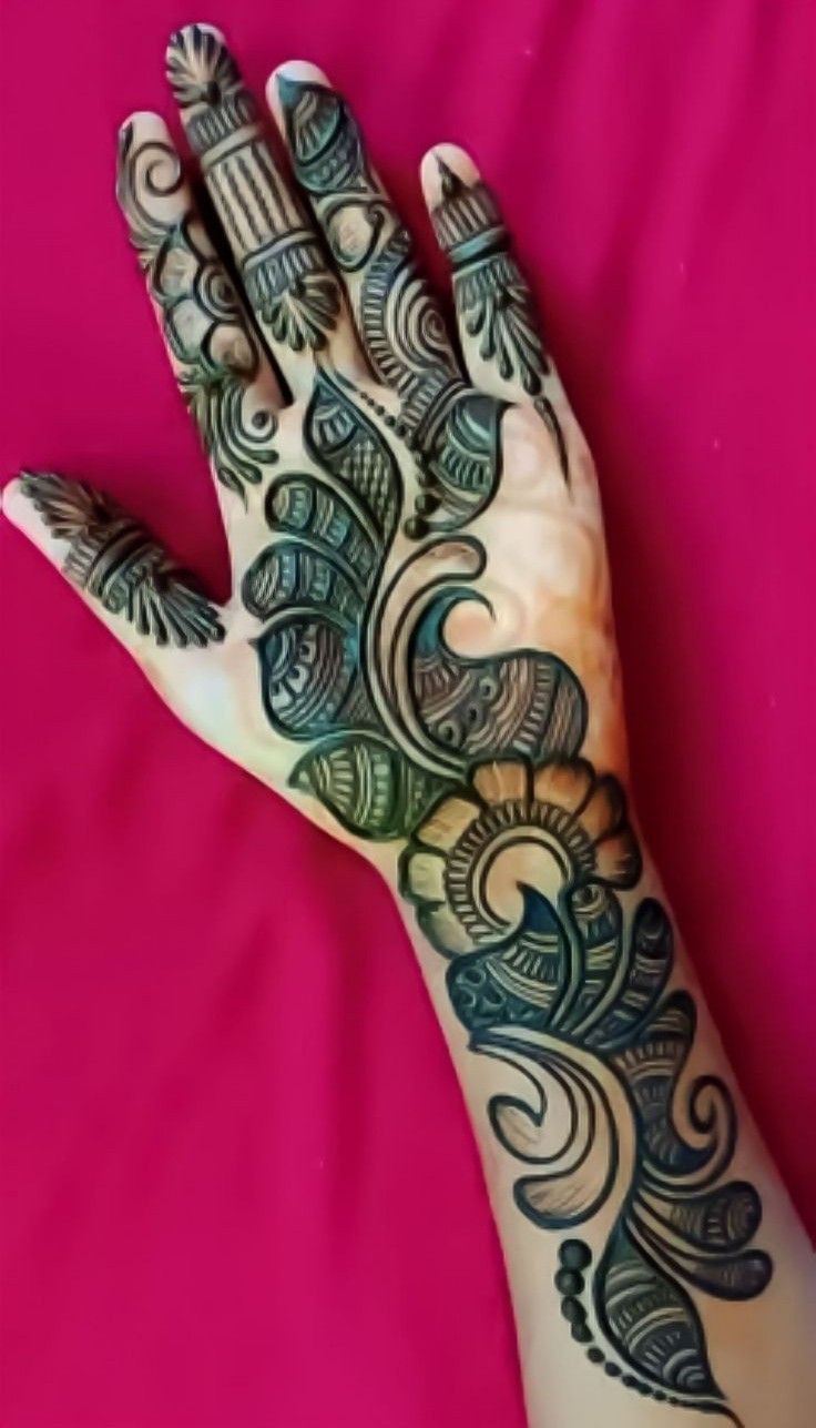 Full Hand Mehndi Design Full Hand Mehndi Design