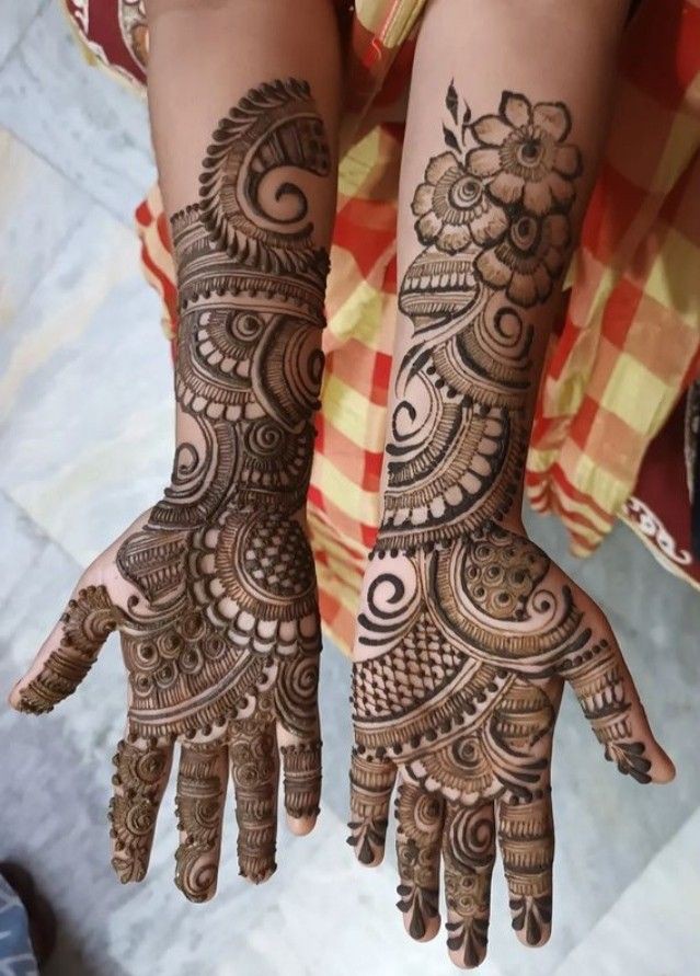 Full Hand Mehndi Design Full Hand Mehndi Design