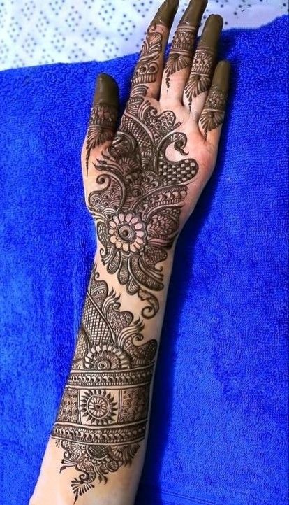 Full Hand Mehndi Design Full Hand Mehndi Design
