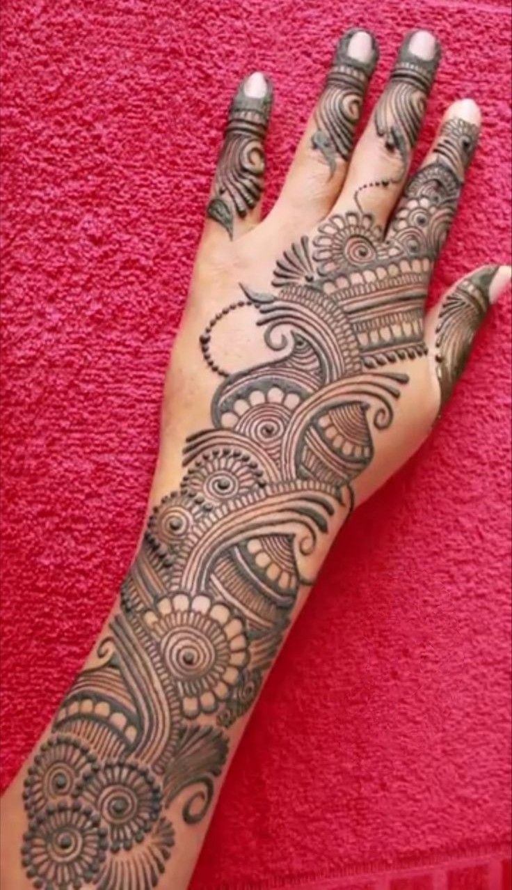 Full Hand Mehndi Design Full Hand Mehndi Design