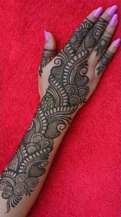 Full Hand Mehndi Design Full Hand Mehndi Design