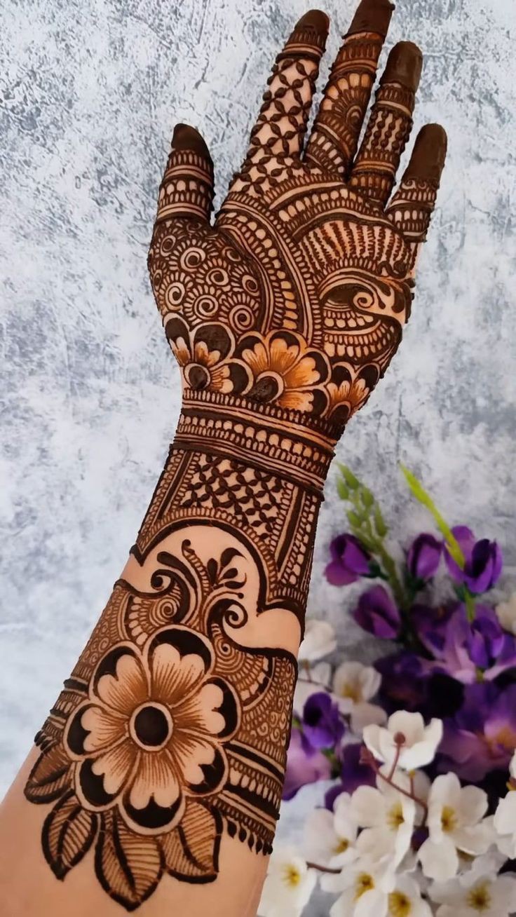 Full Hand Mehndi Design Full Hand Mehndi Design