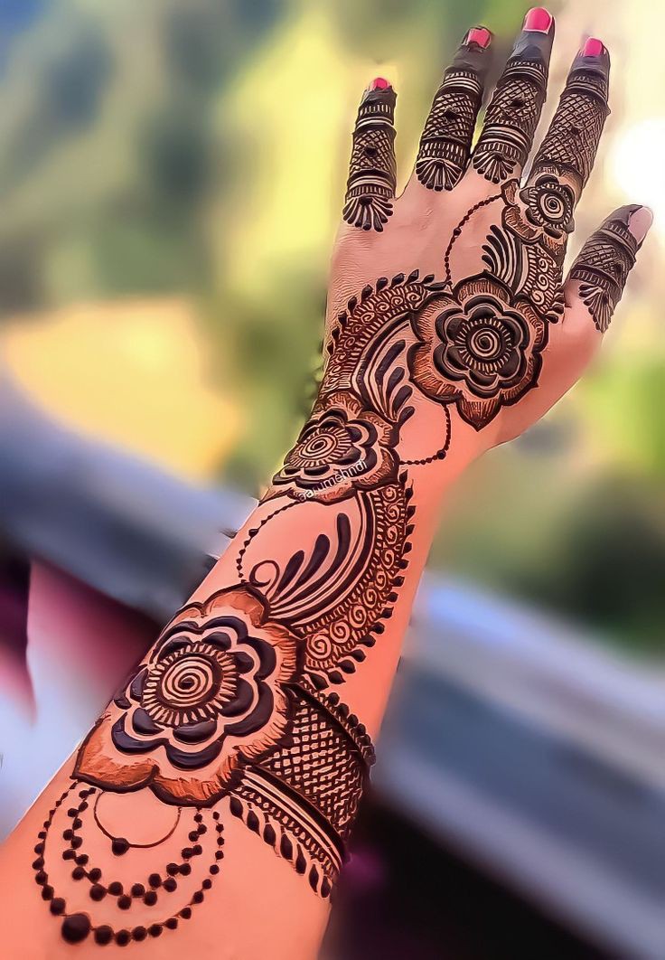 Full Hand Mehndi Design Full Hand Mehndi Design