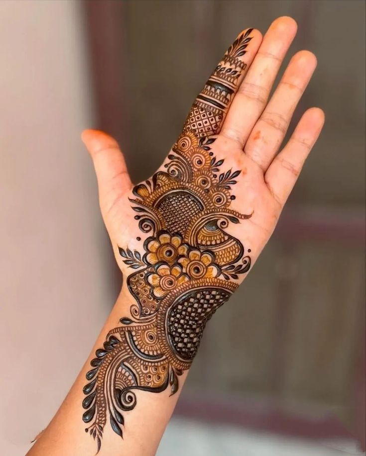 Full Hand Mehndi Design