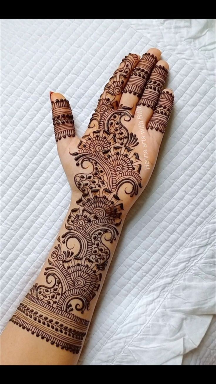 Full Hand Mehndi Design Full Hand Mehndi Design