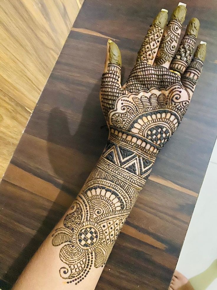 Full Hand Mehndi Design Full Hand Mehndi Design