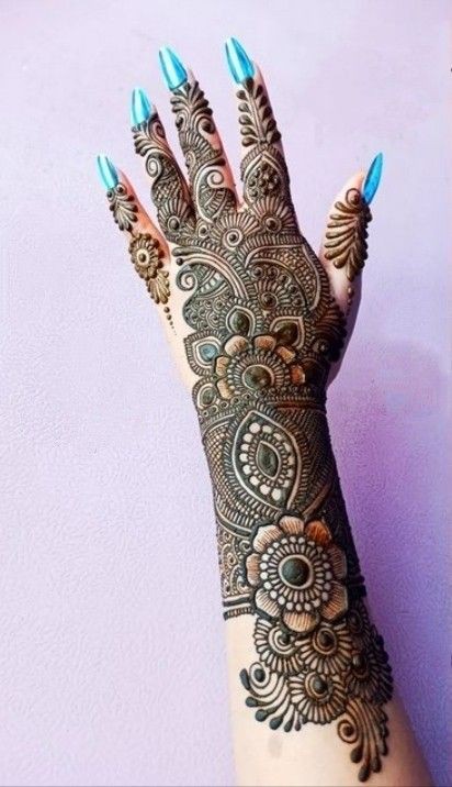Full Hand Mehndi Design Full Hand Mehndi Design