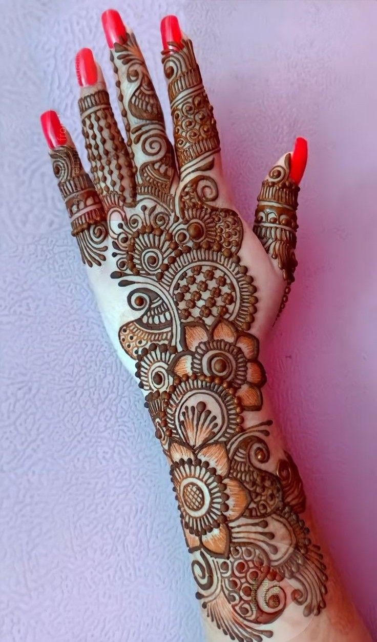 Full Hand Mehndi Design Full Hand Mehndi Design