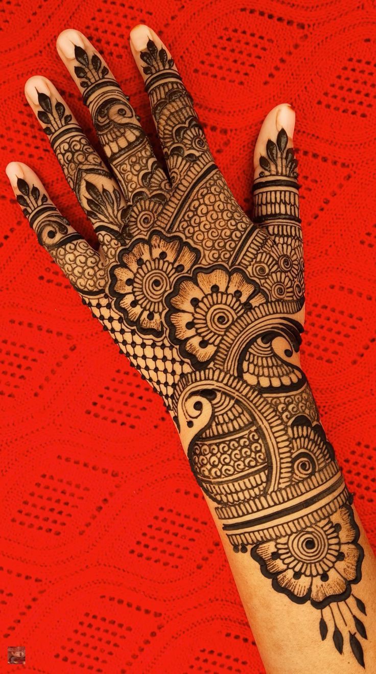 Full Hand Mehndi Design Full Hand Mehndi Design