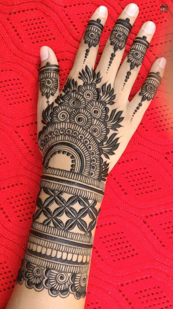 Full Hand Mehndi Design Full Hand Mehndi Design