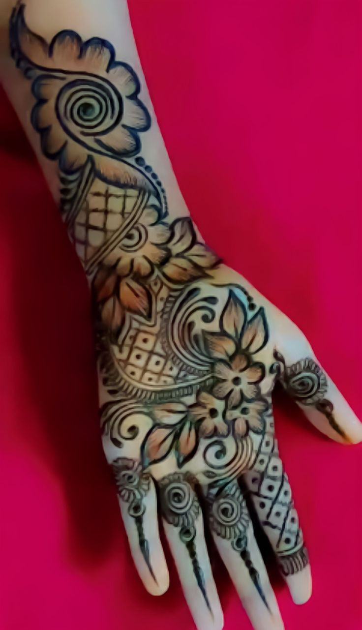 Full Hand Mehndi Design Full Hand Mehndi Design