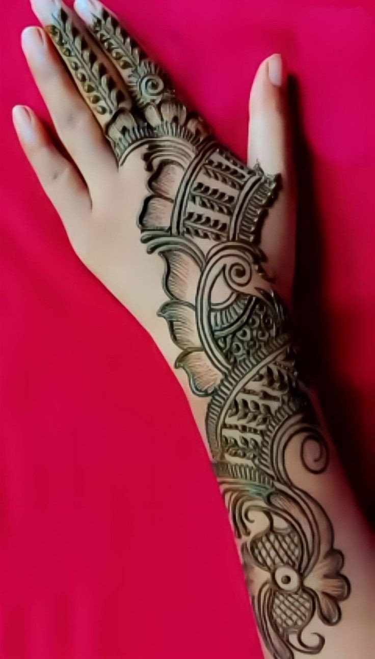Full Hand Mehndi Design Full Hand Mehndi Design