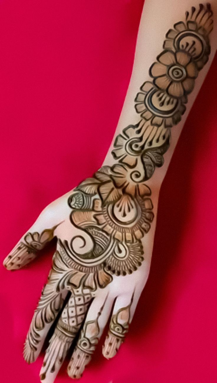 Full Hand Mehndi Design Full Hand Mehndi Design