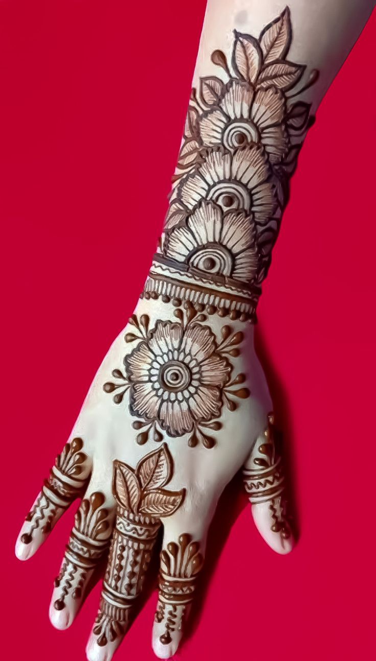 Full Hand Mehndi Design Full Hand Mehndi Design