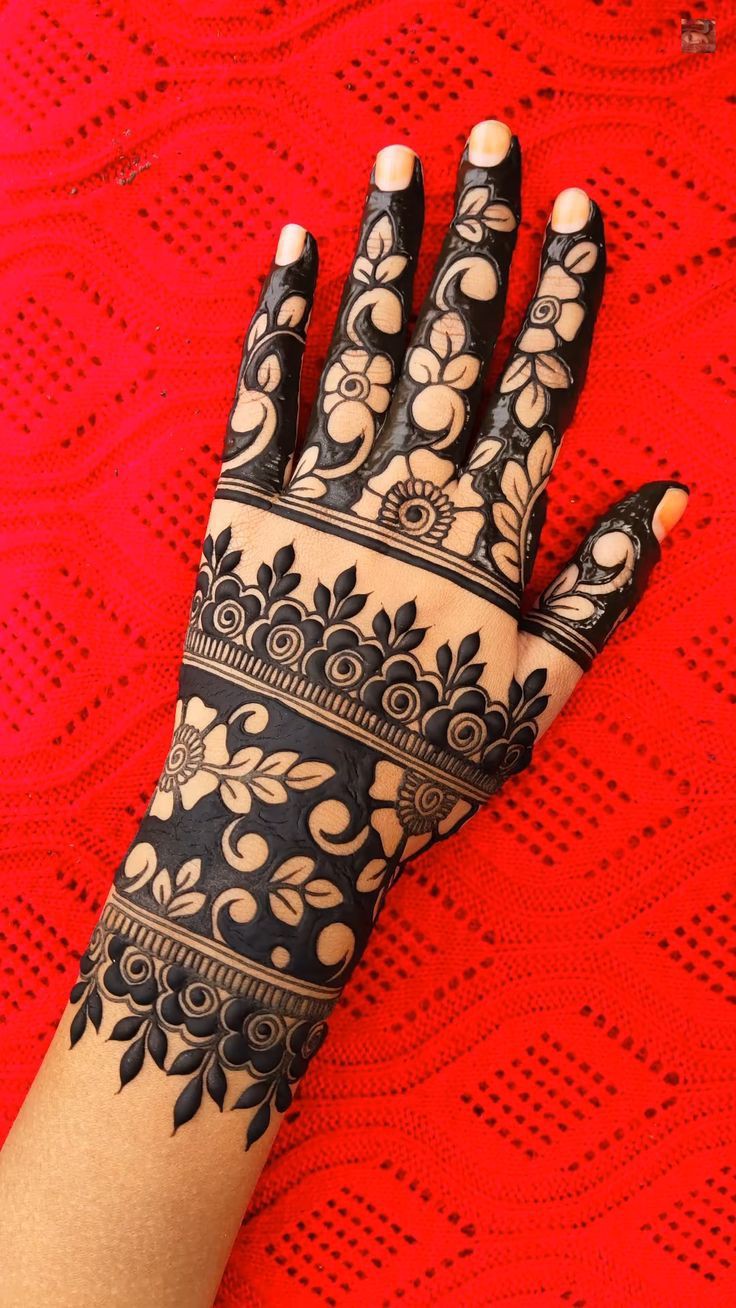Full Hand Mehndi Design Full Hand Mehndi Design